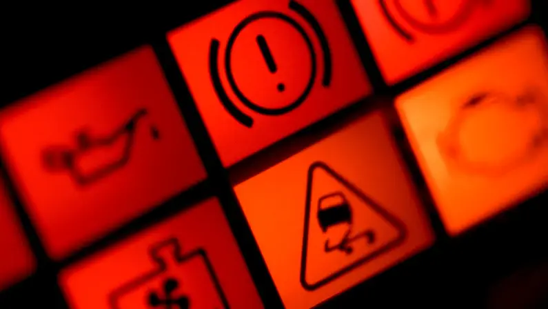 Common Red Warning Lights and Their Meanings 