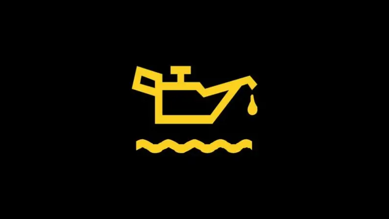 Oil Change Warning Light 