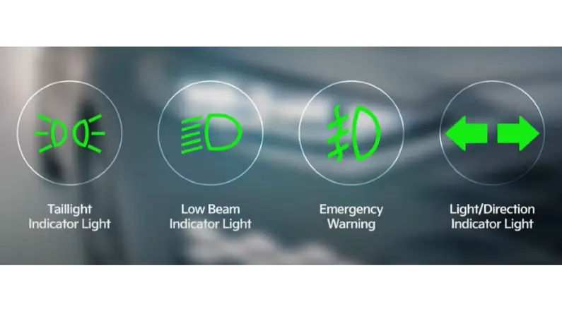 Common Green or Blue Warning Lights and Their Meanings 